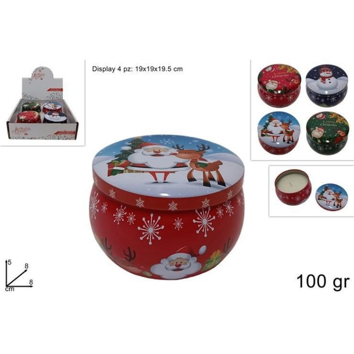 CANDELA PROFUMATA 100GR BARATTOLO